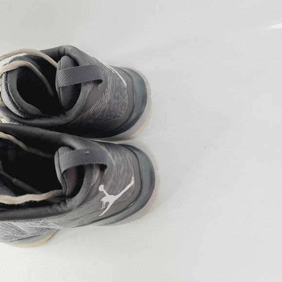 Jordan Men's Grey White Super Fly 3 High Top Basketball Shoes Size US 9.5 - Picture 4 of 6